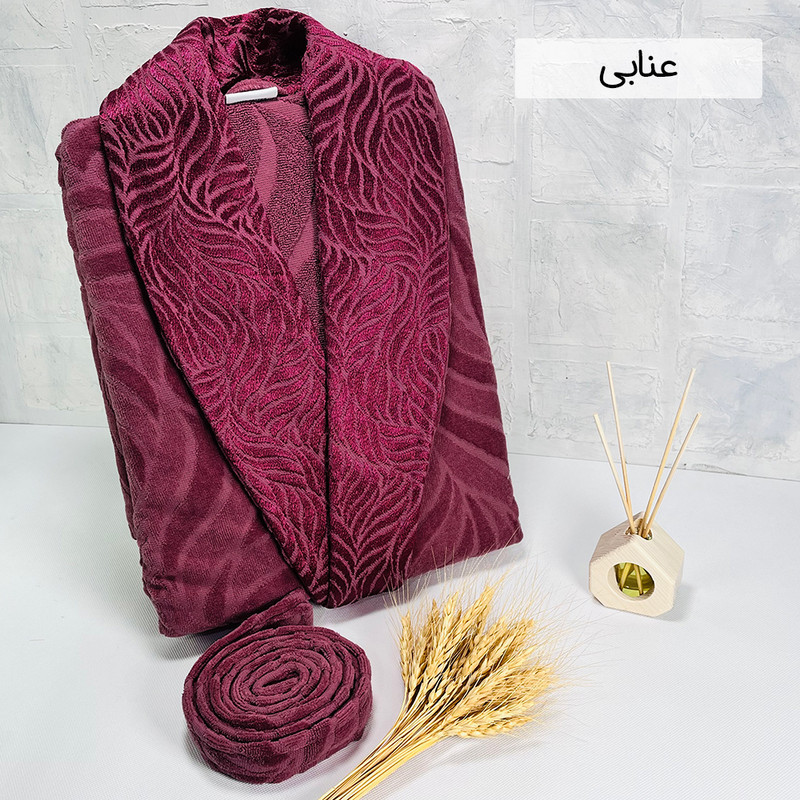 حوله پالتویی بهباف آذر مدل فولیا سایز 115