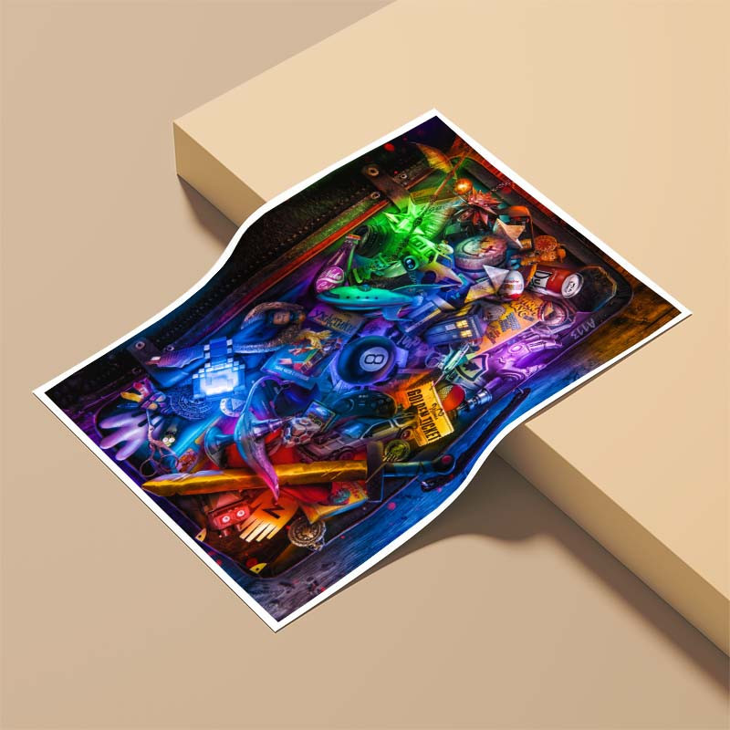 پوستر کارنيکا طرح گیم لاور Game Lover کد 34174 مجموعه 8 عددی