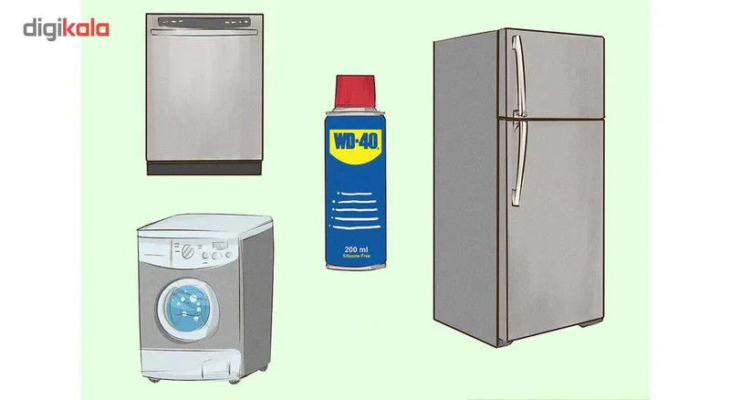 اسپری روان کننده WD-40 مدل GUMMY حجم 400 میلی لیتر بسته 24 عددی