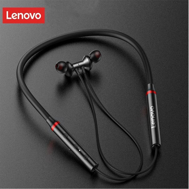 هدفون بلوتوثی لنوو مدل MPO NECKBAND HE05X 2021