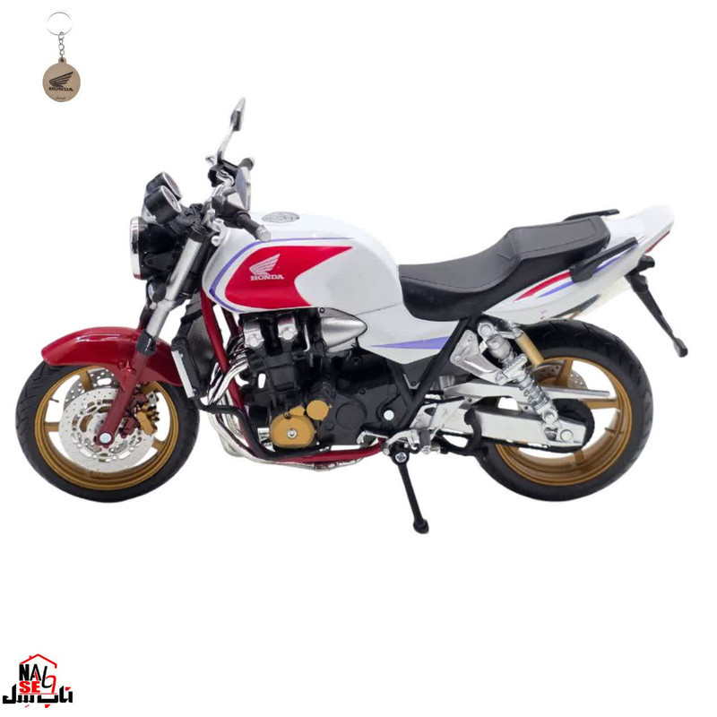 ماکت موتور ناب سل مدل هوندا سی بی HONDA CB1300SF  AUTOMAXX به همراه جاسوییچی NAAB003