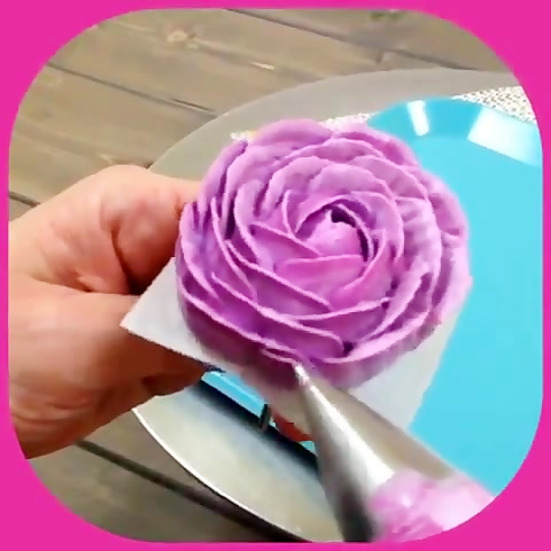 ماسوره شیرینی پزی به گز مدل گلبرگ