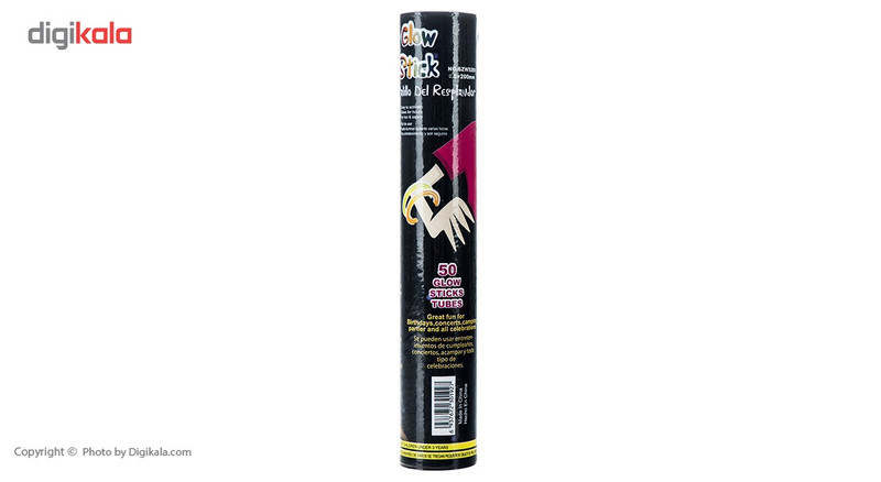 دستبند شب تاب بانیبو مدل Glow Stick بسته 50 عددی
