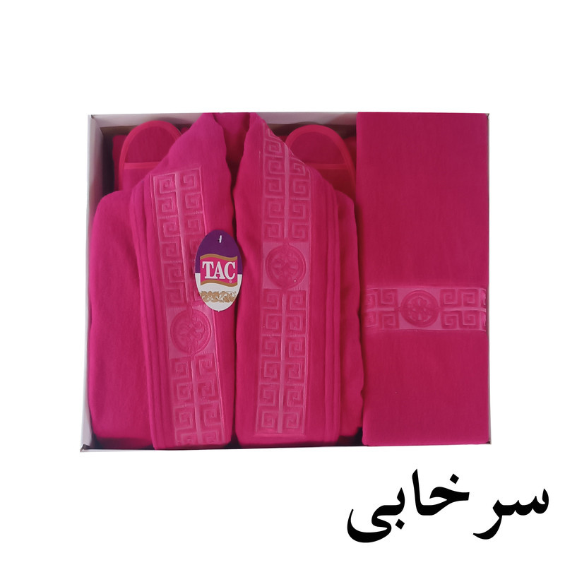 حوله سرویس پالتویی 4 تکه تاچ مدل کاریزما سایز 125