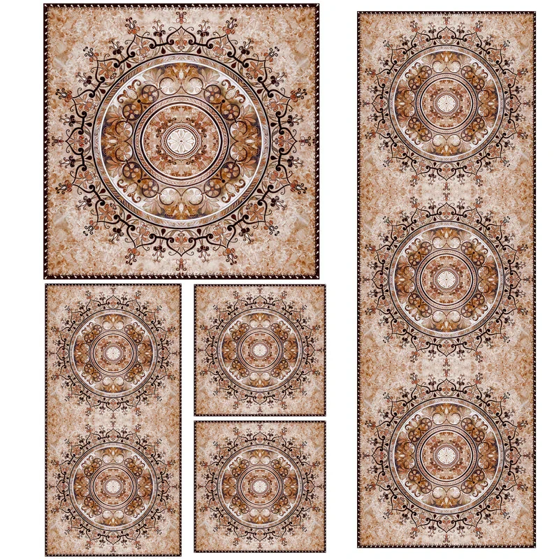 ست رومیزی 5 تکه طرح سنتی کد 913