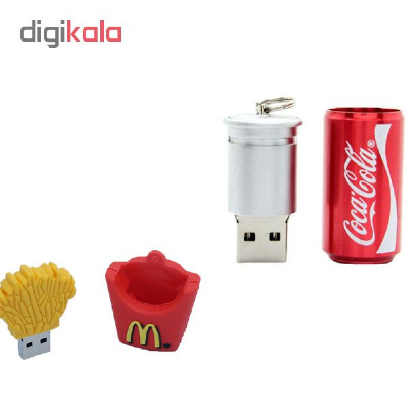 فلش مموری مدل Ul-Pv-mac-co1 ظرفیت16گیگابایت مجموعه دو عددی