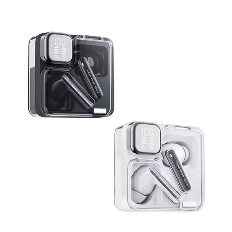 هدفون بلوتوثی کیو سی وای مدل MeloBuds Neo بدون قابلیت نویز کنسلینگ، درگاه شارژ USB Type-C، مقاوم در برابر رطوبت و عرق با استاندارد IPX5