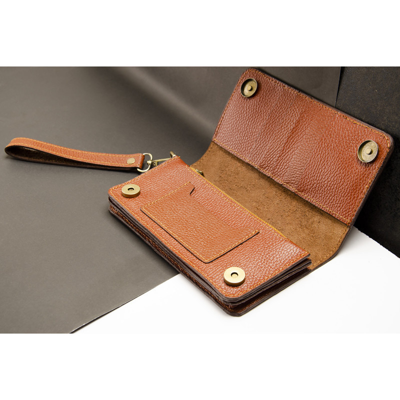 کیف دستی چرم عطارد مدل K09