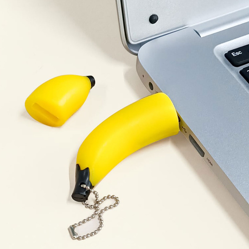 فلش مموری طرح موز مدل UL-Banana01 tra ظرفیت 8 گیگابایت