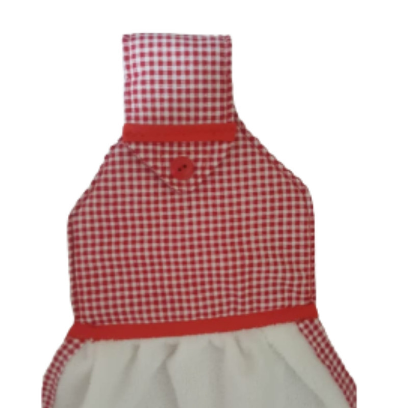 حوله اشپزخانه طرح چهارخونه کیفی کد 820 سایز 32×56 سانتی متر