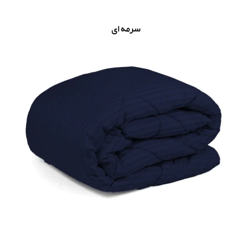 روکش لحاف چیداری مدل هتلی یک نفره سایز 220x160 سانتی متر