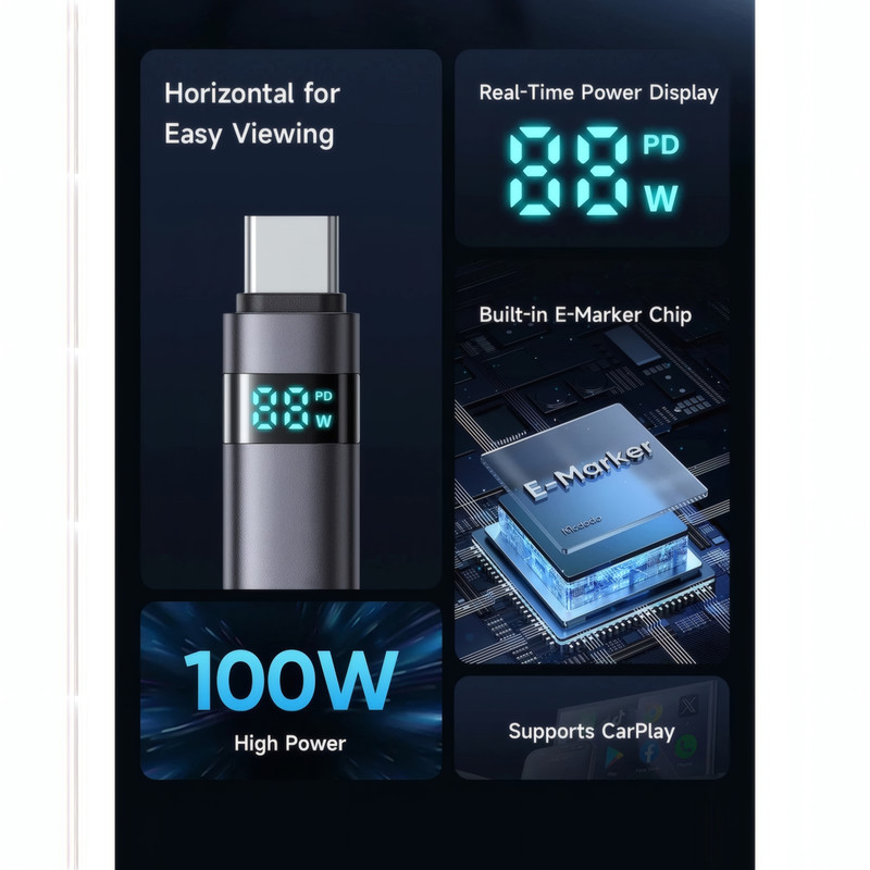 کابل تبدیل USB-C مک دودو مدل CA-561 طول 1.2 متر