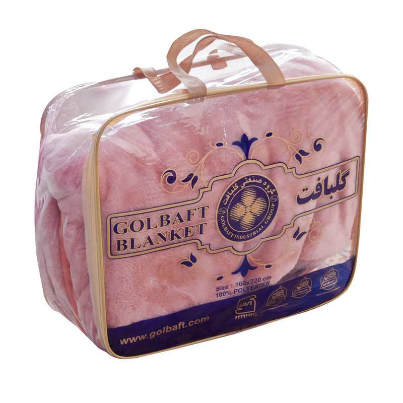 پتو گلبافت  کد 66206 سایز 160x220 سانتی متر