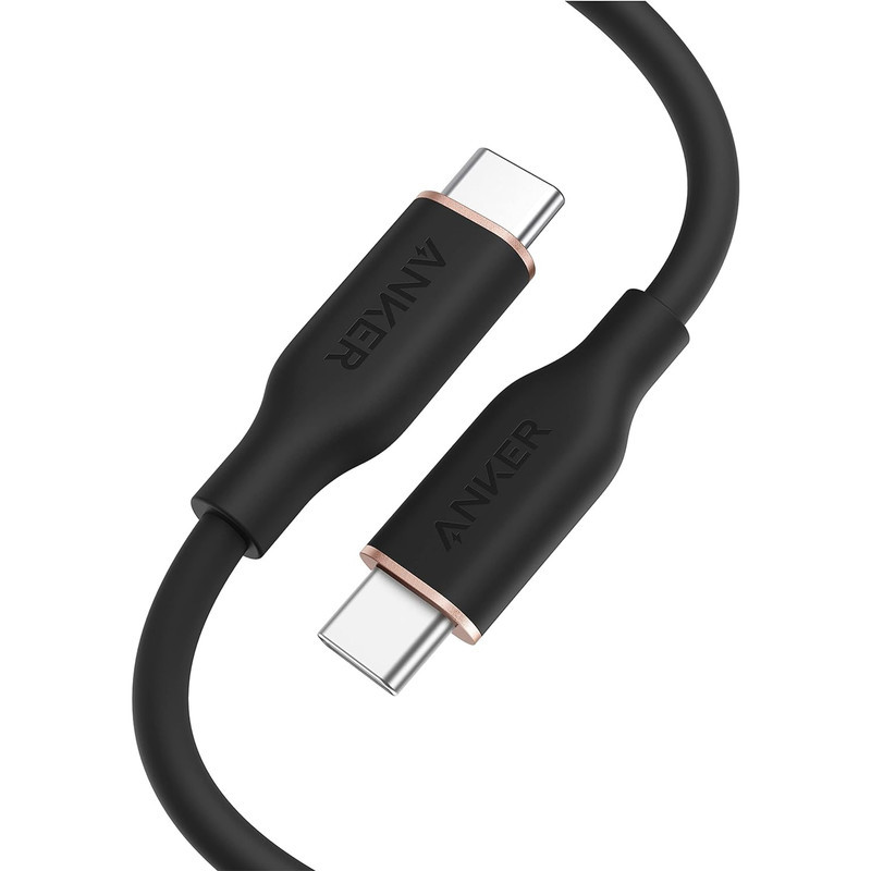 کابل USB-C به USB-C انکر مدل A8552 PowerLine III Flow طول 0.9 متر