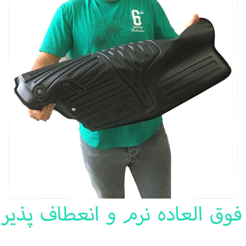 کفپوش سه‌بعدی خودرو بابل کارپت مدل لاکچری مناسب برای ایران خودرو ری را
