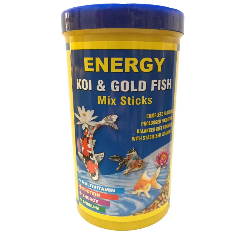 غذا ماهی انرژی مدل KOI & Gold fish Mix sticks حجم 1000 میلی لیتر