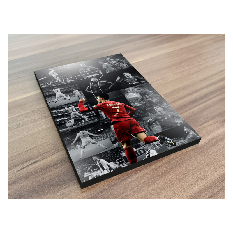 تابلو شاسی گوفی مدل فوتبالی طرح کریستینو رونالدو کد CR7 BR28