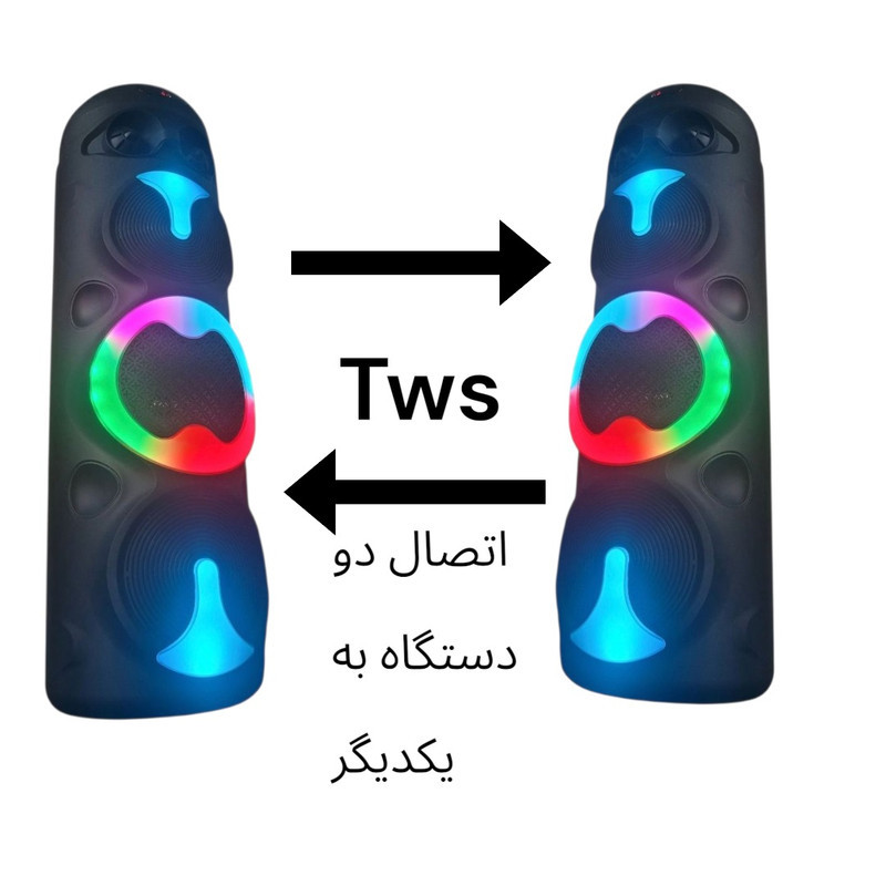 اسپیکر بلوتوثی قابل حمل مدل MULTIMEDIA