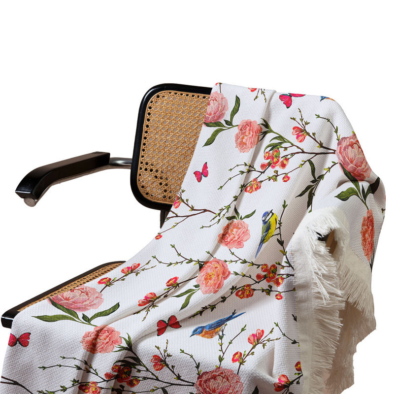 شال مبل مدل باغ عدن کد F2SH1081 سایز 98x180 سانتی متر