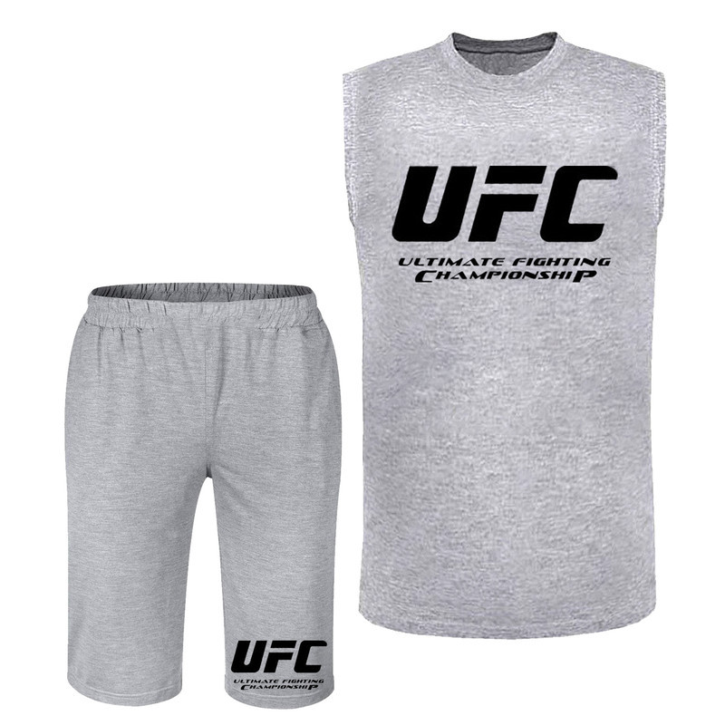 ست تاپ و شلوارک مردانه مدل N450 UFC