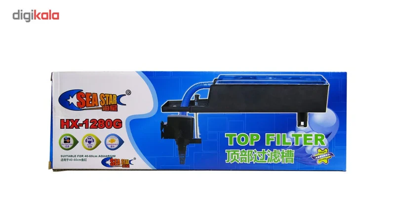 فیلتر تصفیه آب آکواریوم سی استار مدل HX-1280G