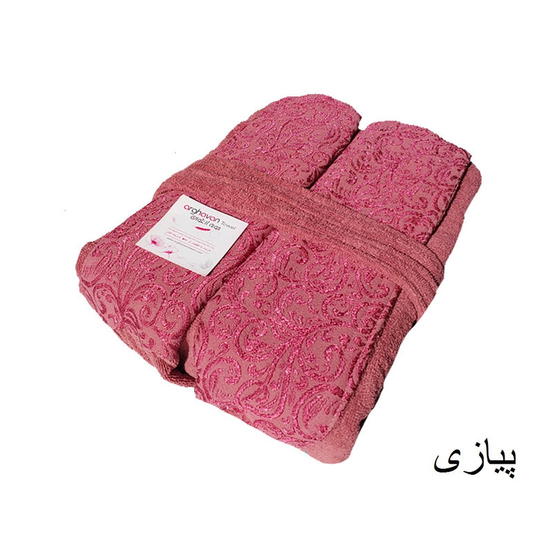 حوله پالتویی ارغوان مدل دیانا سایز 125