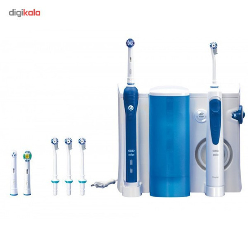 مسواک برقی اورال-بی مدل Oxyjet OC20.535.3X بسته 2 عددی
