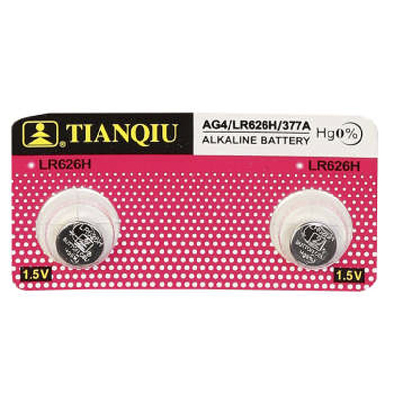 باتری ساعتی تیانکیو مدل AG4 LR 626 377 بسته 2 عددی