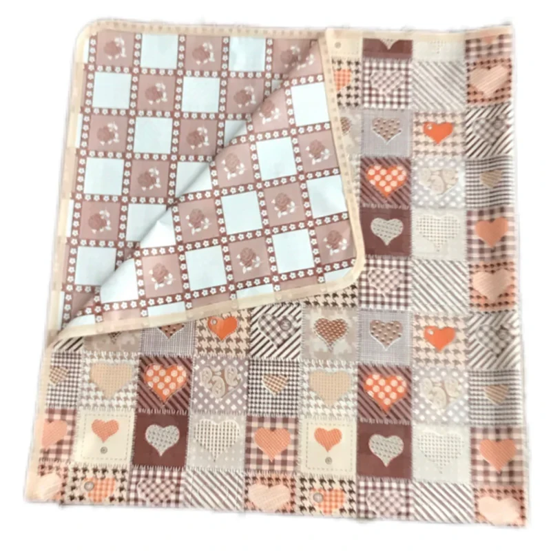 سفره 4 نفره مدل آوا طرح 2 رو کد 08  سایز 100×100 سانتی متر