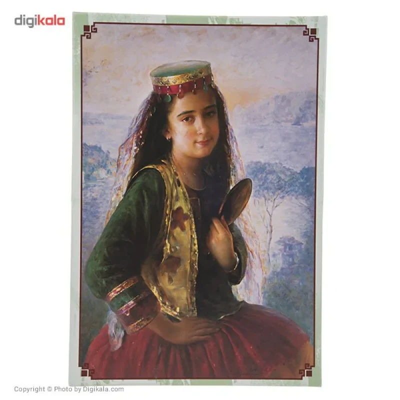 پازل 1000 تکه مدل Girl With Mirror