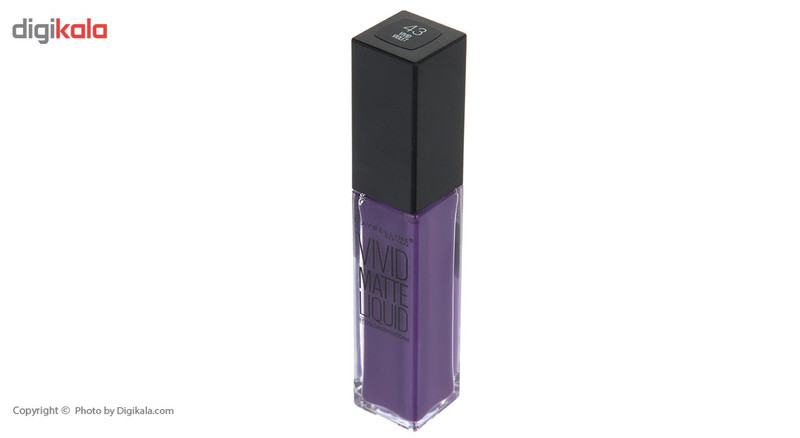 رژ لب مایع میبلین سری Vivid Matte شماره 43