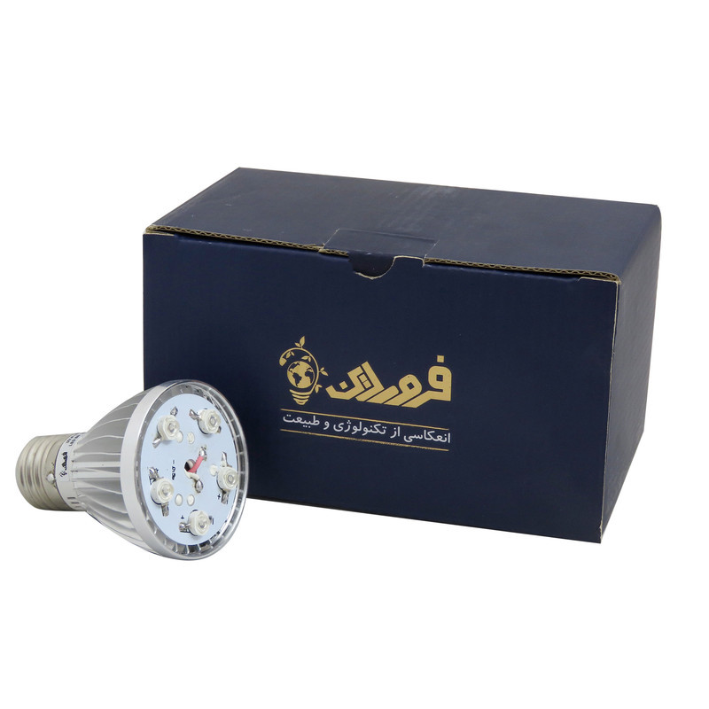 لامپ ماورابنفش 5 وات فروردین مدل UV پایه E27