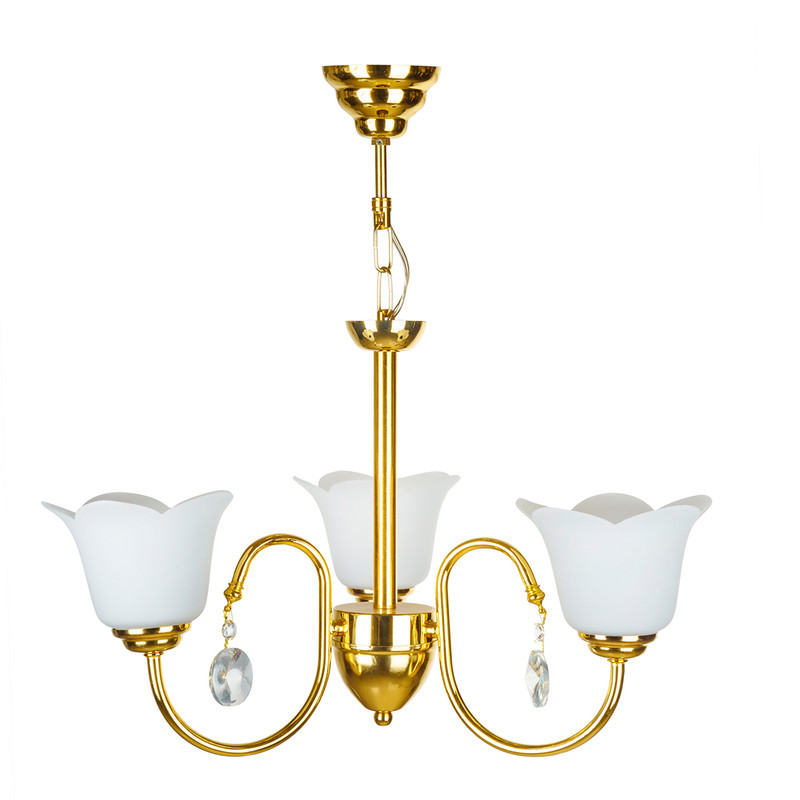چراغ دیواری و لوستر سه شعله چشمه نور کد AB8563+1-O-Pro
