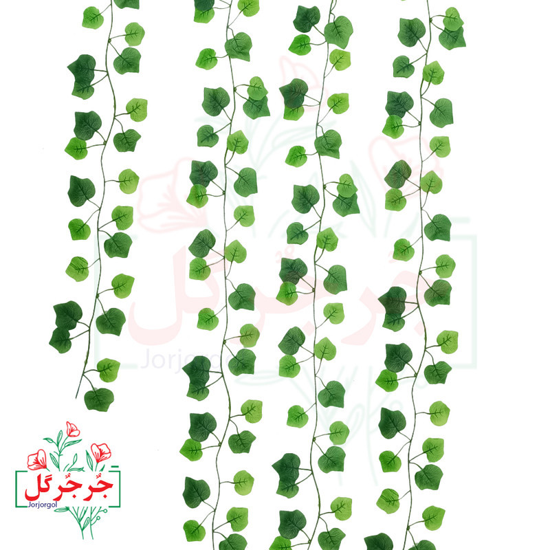 گل مصنوعی جُرجُرگل مدل ریسه برگ نخی انگور لمسی
