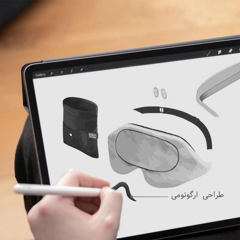 چشم بند خواب مدل Coral16
