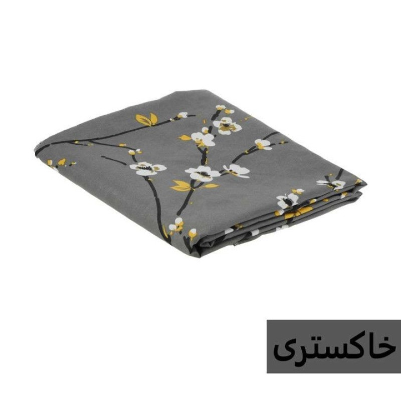 سرویس ملحفه طرح شکوفه کد 180 دو نفره سه تکه