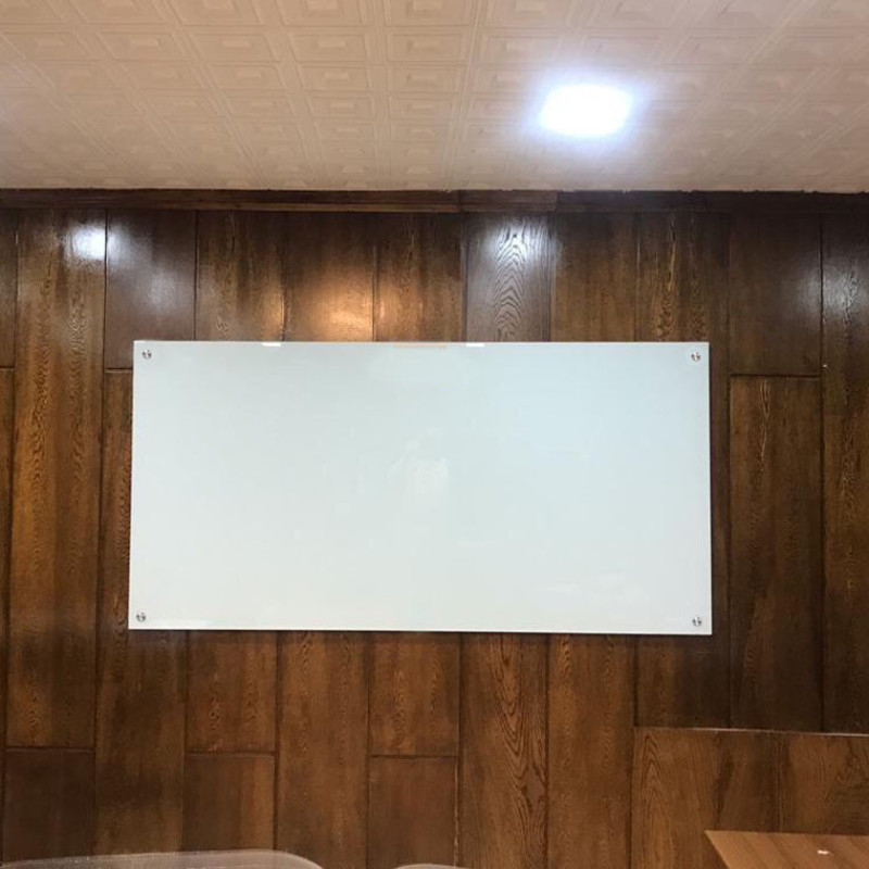 تخته وایت برد شیشه‌ ای عکسنگ مدل CG18091 سایز 180x91 سانتی متر