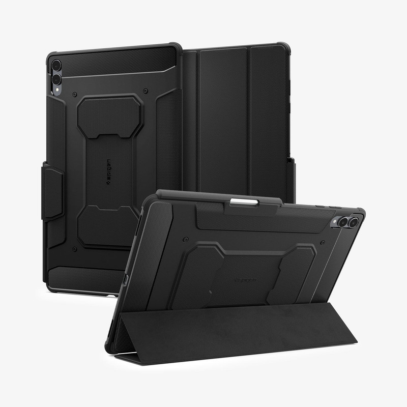 کیف کلاسوری اسپیگن مدل Rugged Armor Pro مناسب برای تبلت سامسونگ Galaxy Tab S11 Ultra -14.6 inch