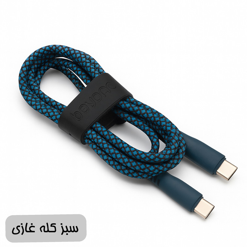 کابل USB-C بیاند مدل BCC-301kf  CHARGE DATA طول 1 متر بسته 10 عددی