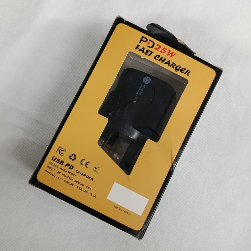 آداپتور شارژر25 وات دو پورت مدل KEKE-907