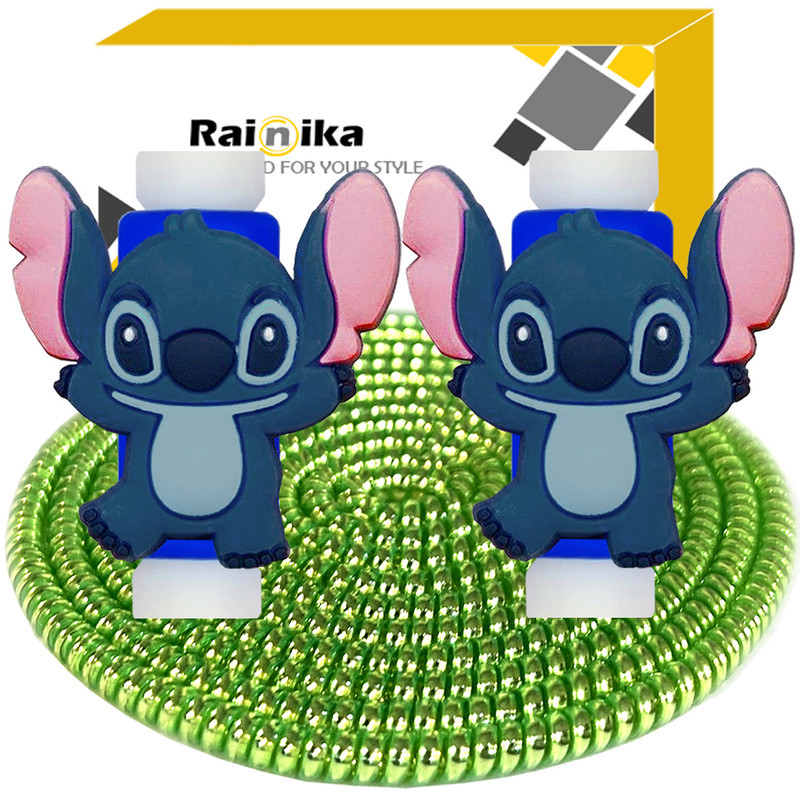 محافظ کابل شارژر و هندزفری رینیکا مدل Stitch AAA 03 مجموعه 3 عددی