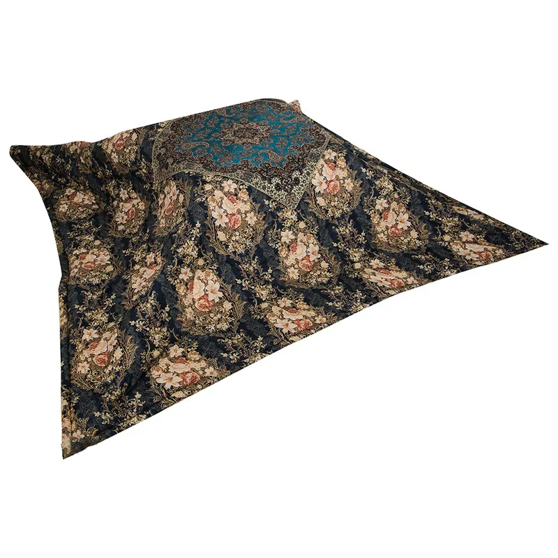 لحاف کرسی خانه سبز اسماعیلی مدل یلدا 300x300 سانتی متر