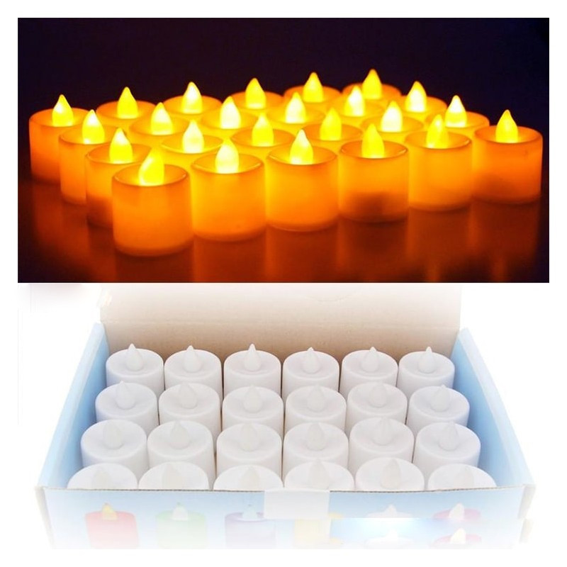 شمع ال ای دی مدل LED 4.5 بسته 6 عددی