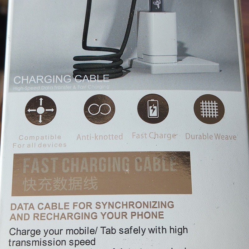 کابل تبدیل USB به USB-C ریان مدل RP-01 طول 1 متر