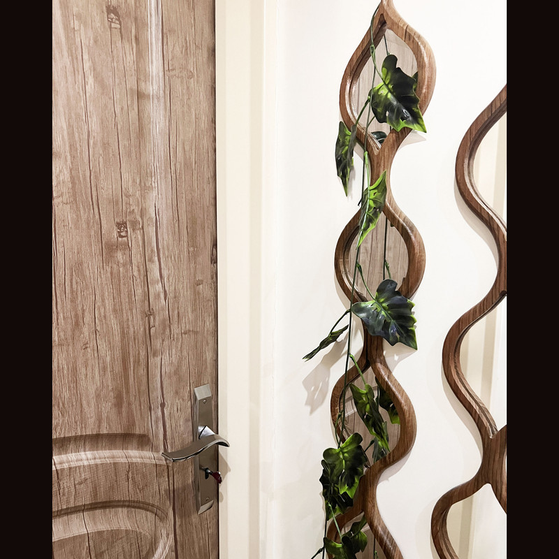 گل مصنوعی ریسه برگ لوبیا با ابعاد 5x5x200 سانتی‌متر و وزن 100 گرم