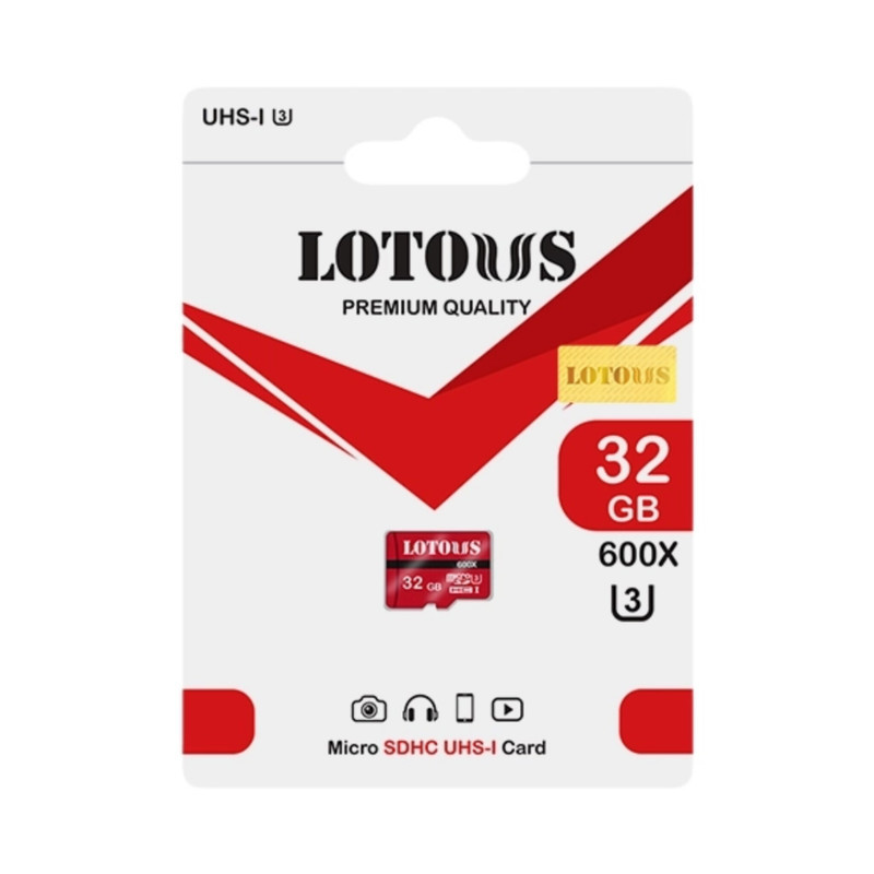 کارت حافظه لوتوس مدل microSDHC کلاس 667xA1 ظرفیت 32 گیگابایت