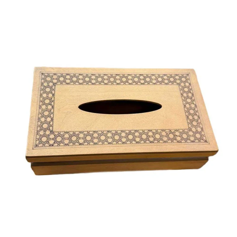 جعبه دستمال کاغذی مدل حکاکی سنتی