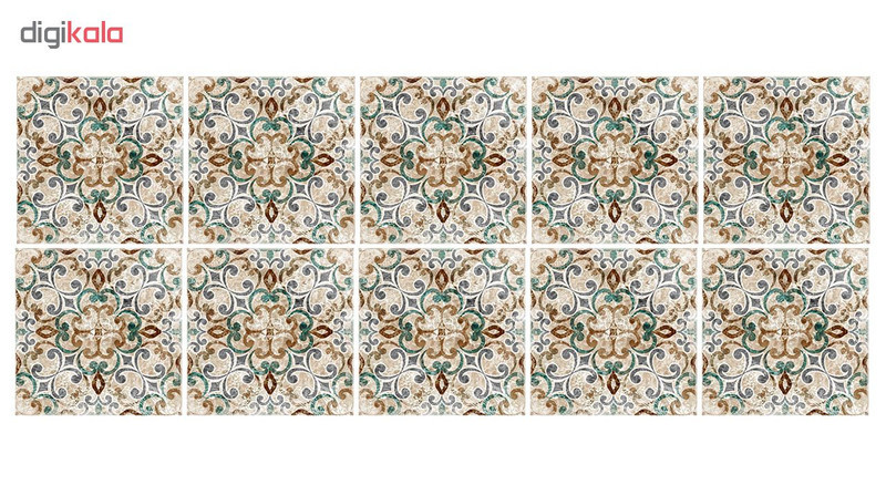 استیکر کاشی طرح olt tile بسته 10 عددی