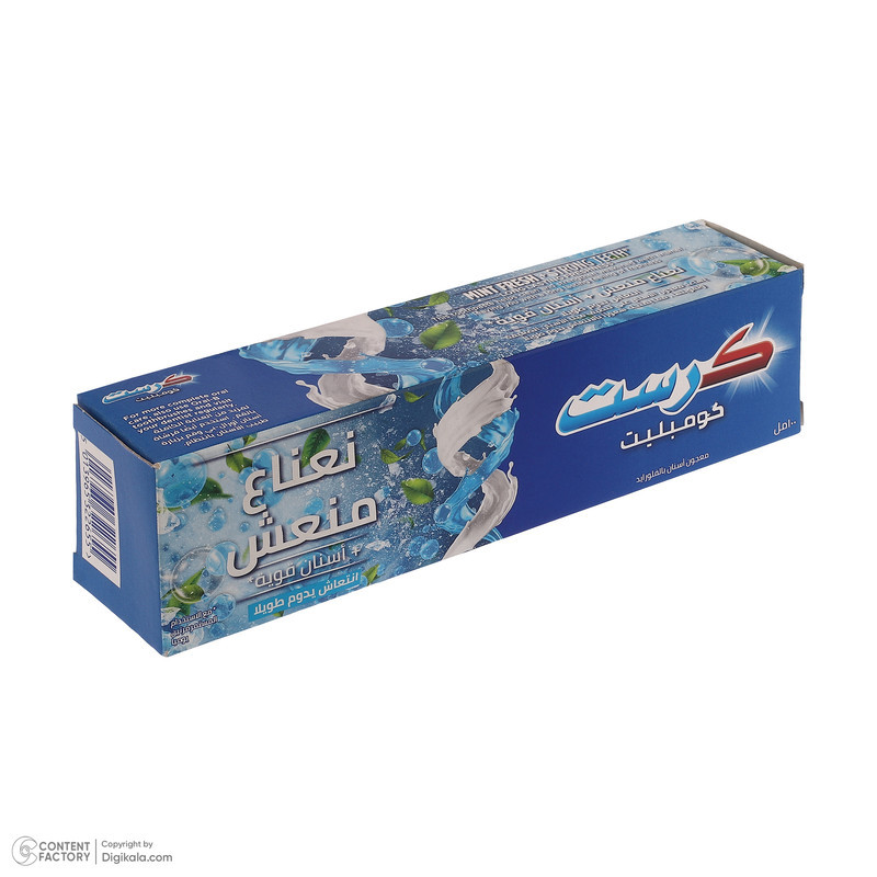 خمیر دندان کاهش دهنده جرم کرست مدل MINT FRESH حجم 100 میلی‌لیتر