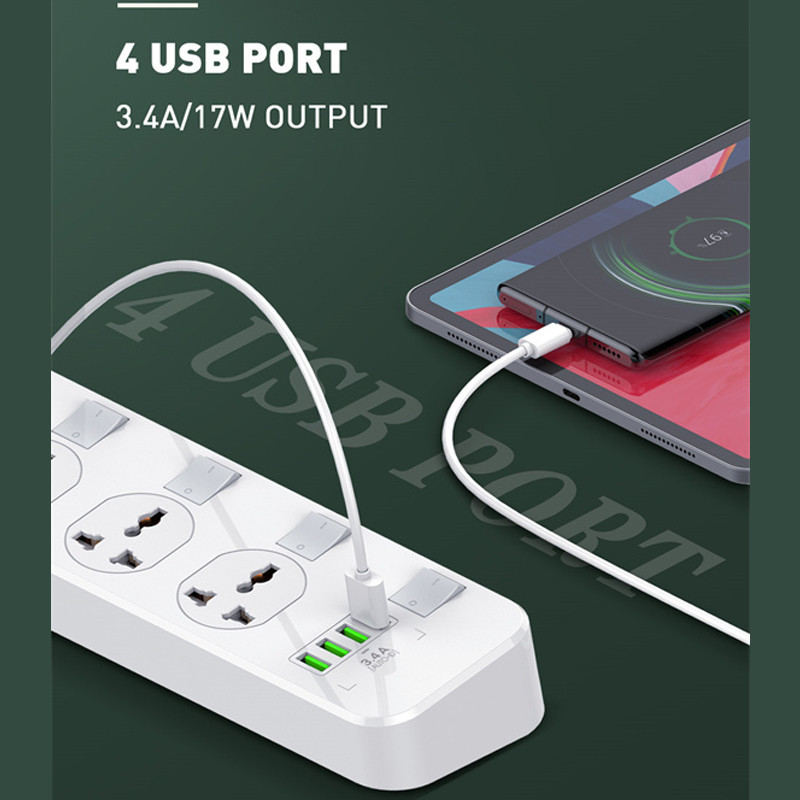 چند راهی برق الدینیو مدل Power Socket